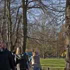 Incognito dans un parc de Cambridge  --  Inkognito in einem Park von Cambridge