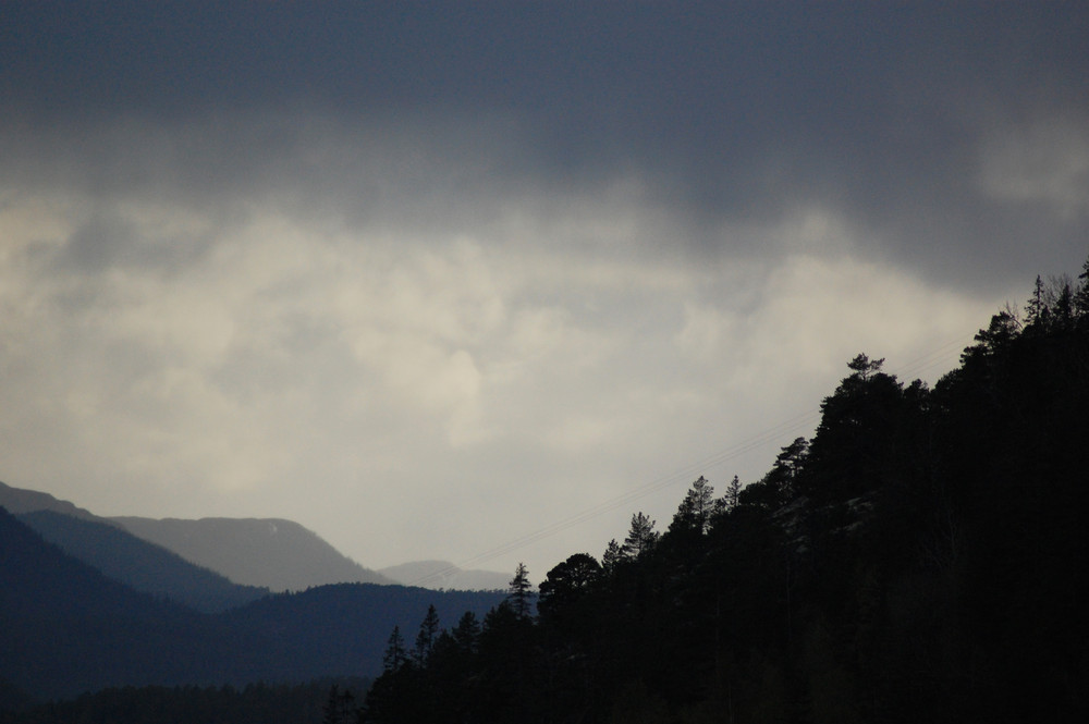 Incoming rain