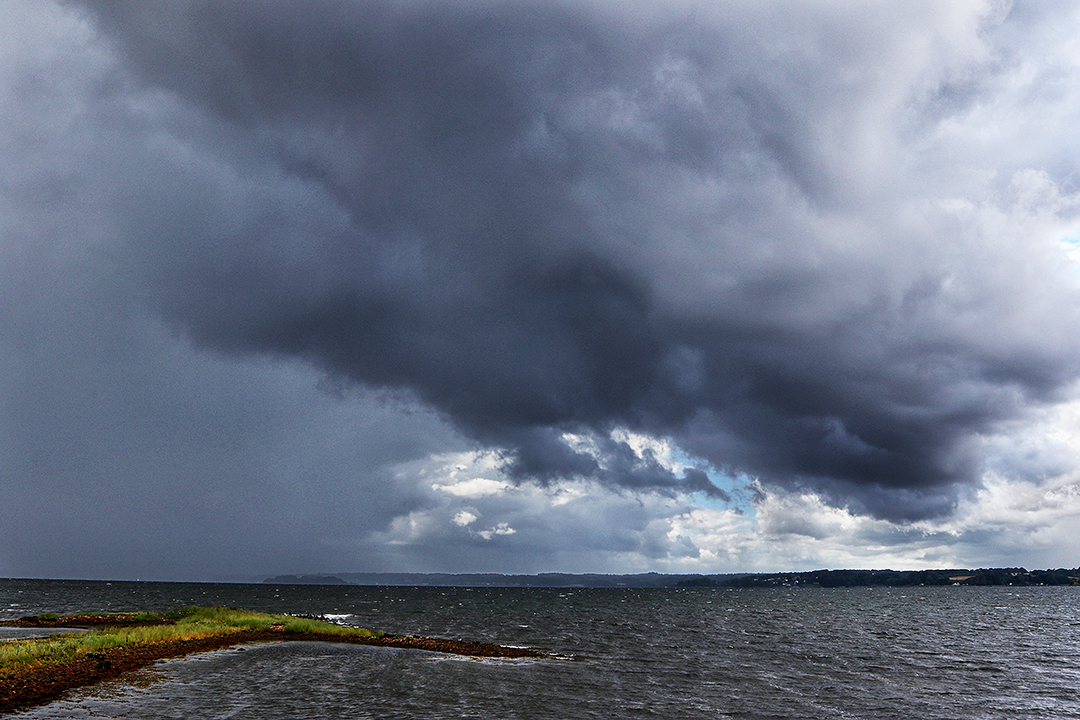 incoming rain