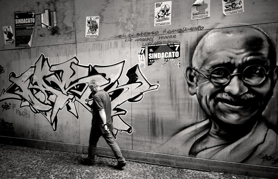 incontrando Ghandi