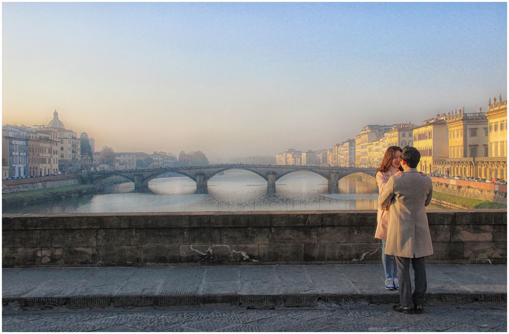 Incontro sul ponte