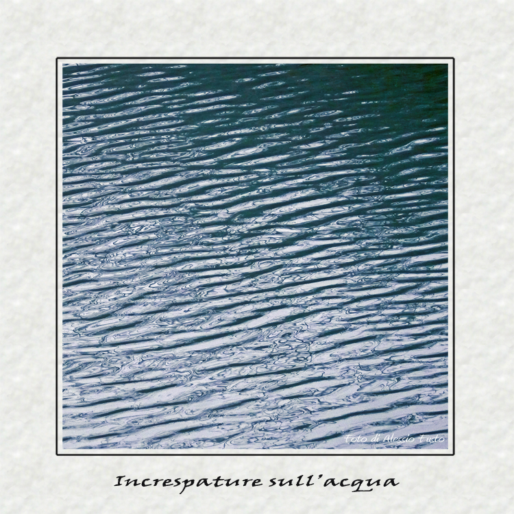 increspature sull'acqua