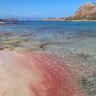 Incroyable plage de sable rose