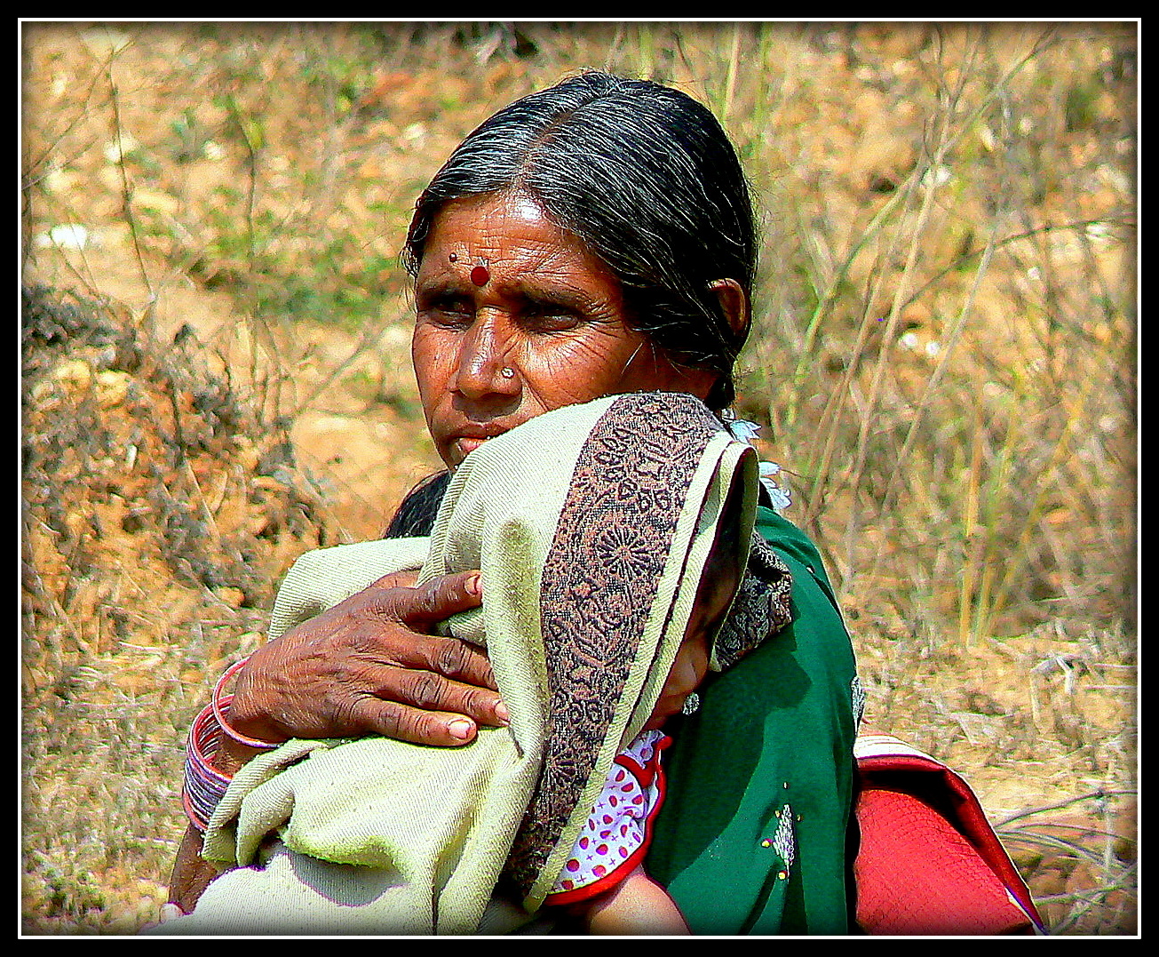 Inde du Sud -ma photo préférée à main levée -