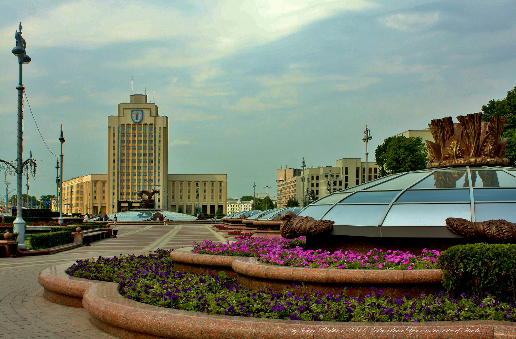 Independence Square, Minsk.