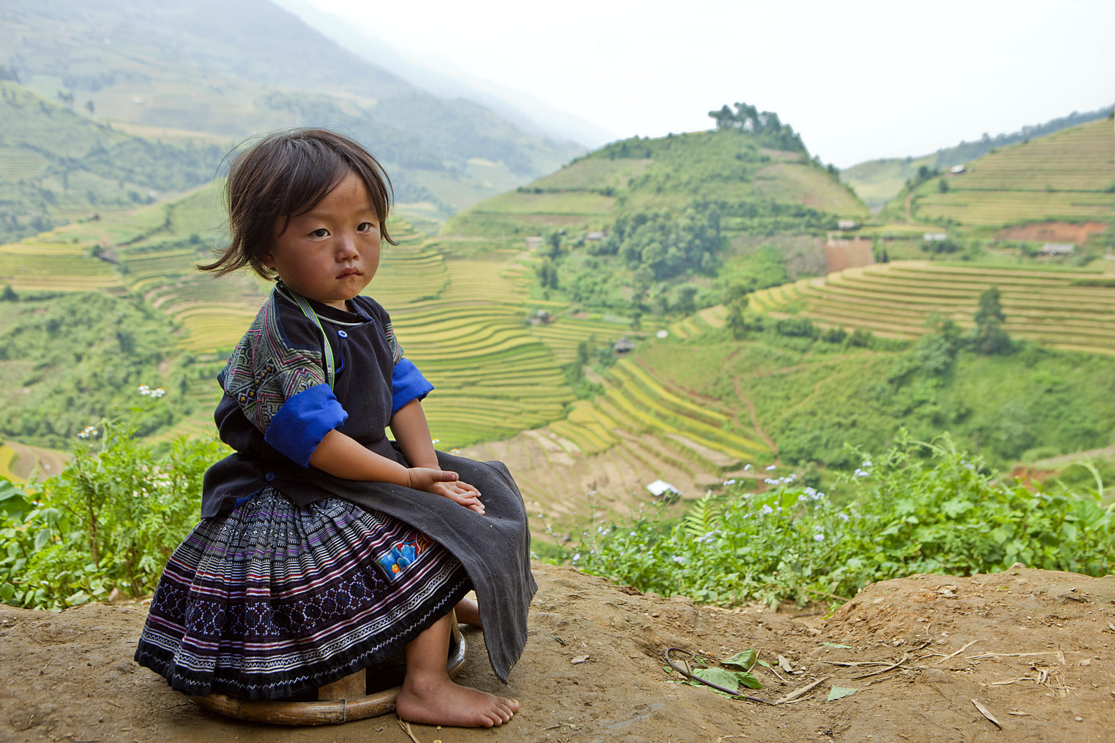 inderheitskinder von Nords Viet nam