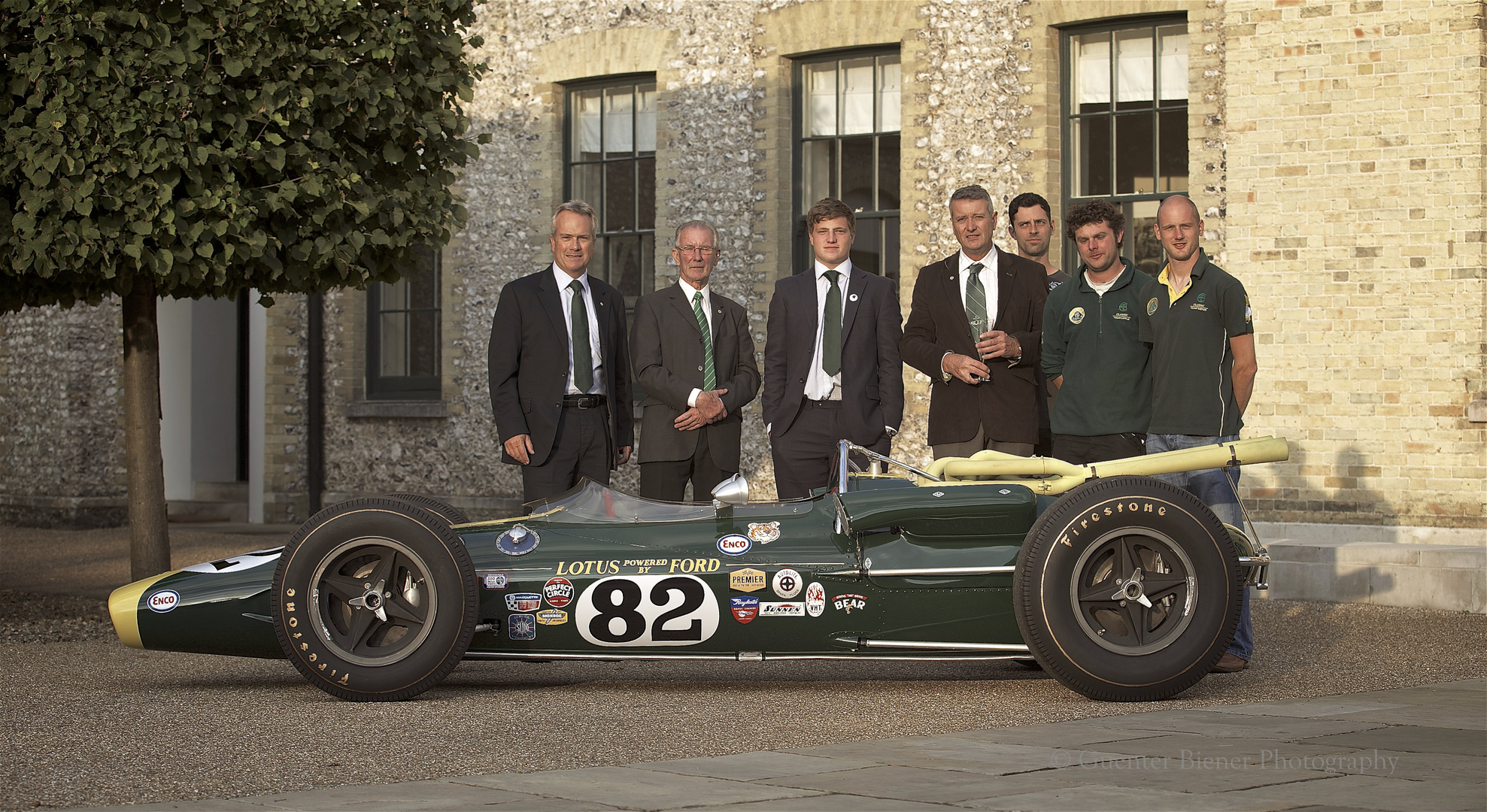 Indi 500 winner von 1965, Lotus 38 (Jim Clark) und Team Lotus Classic von dem "Kennels"