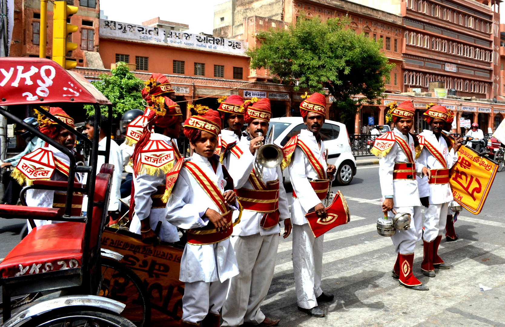 India | A Street Band of Musicians