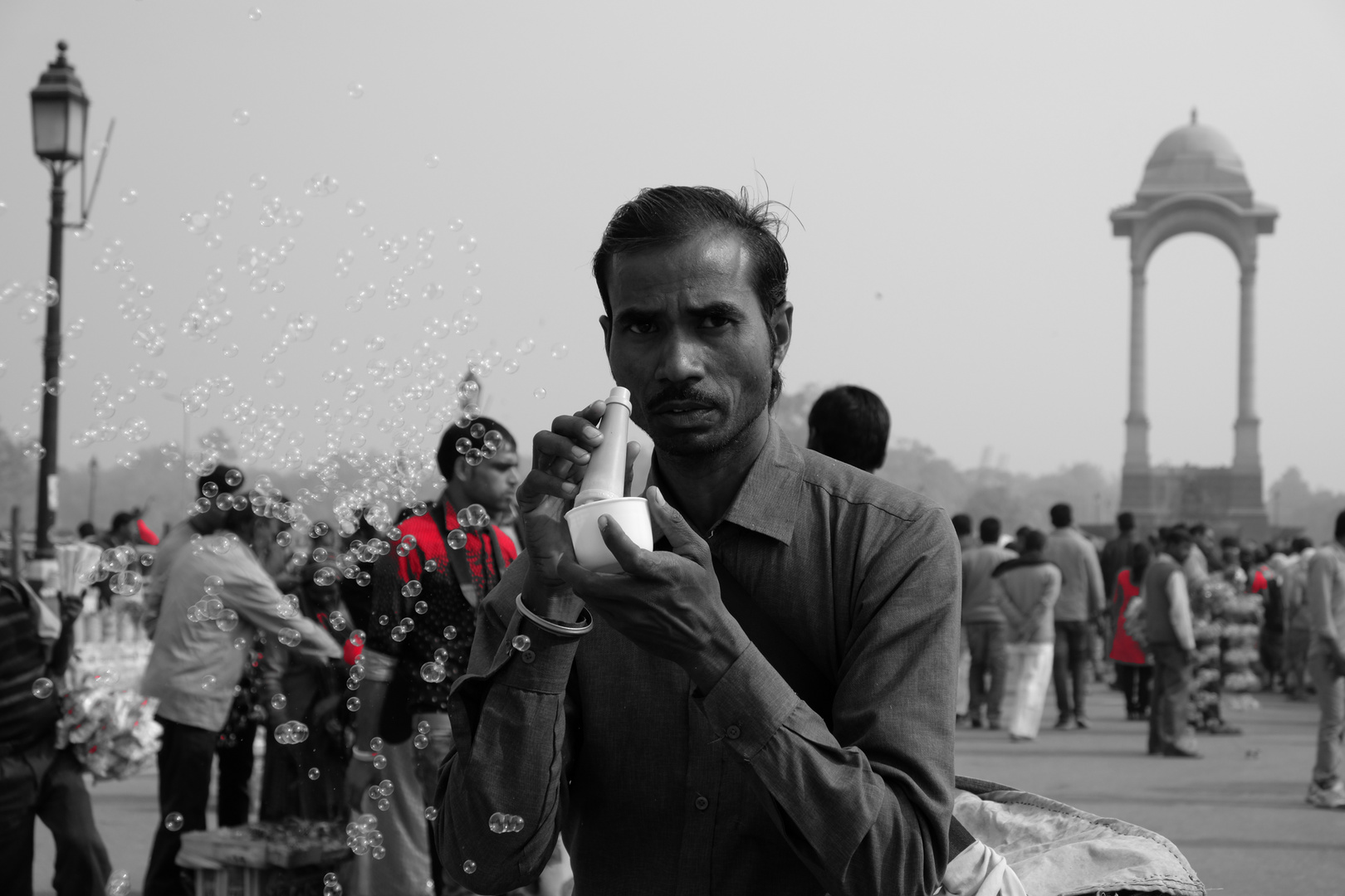 India Gate people