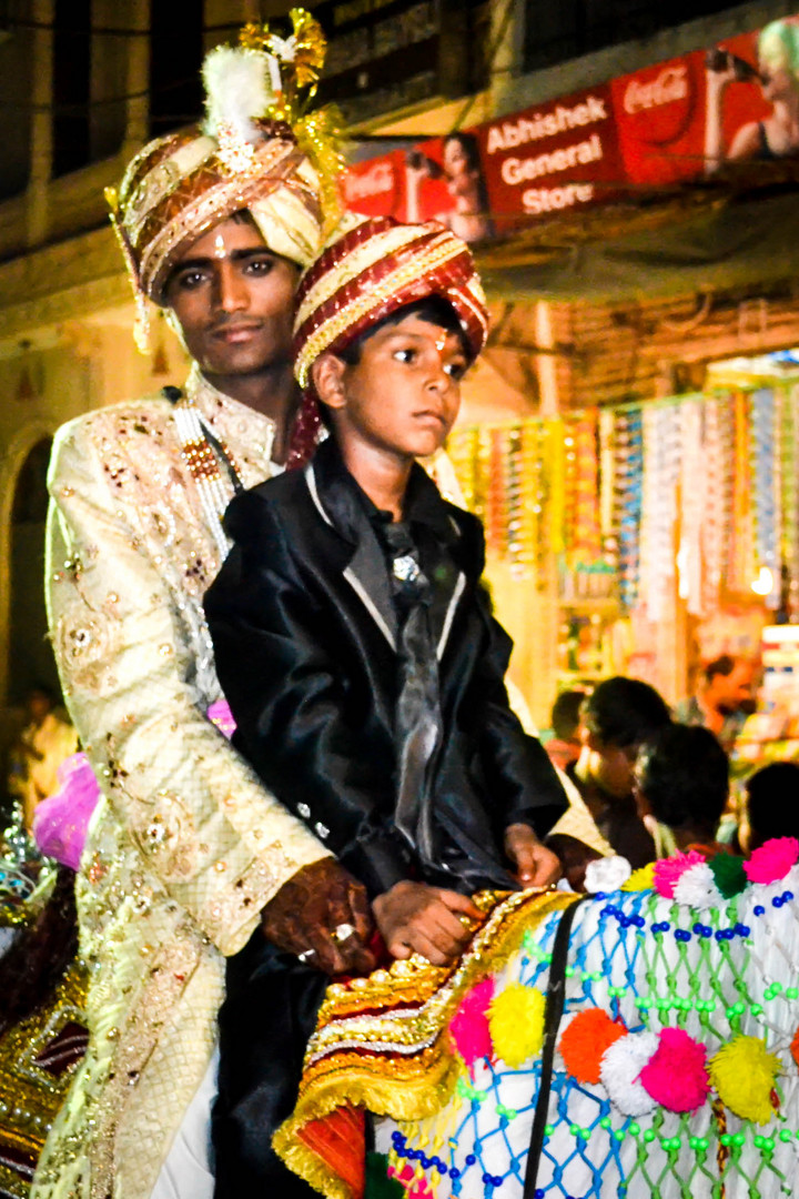 India | Rajasthan groom just before his wedding ceremony