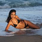 Indian Beauty am Strand  (7)