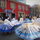 Indian dance in La Paz Bolivia