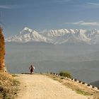 ... Indian Himalayas near Kausani ...