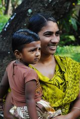 Indian Mom & Daughter