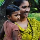 Indian Mom & Daughter