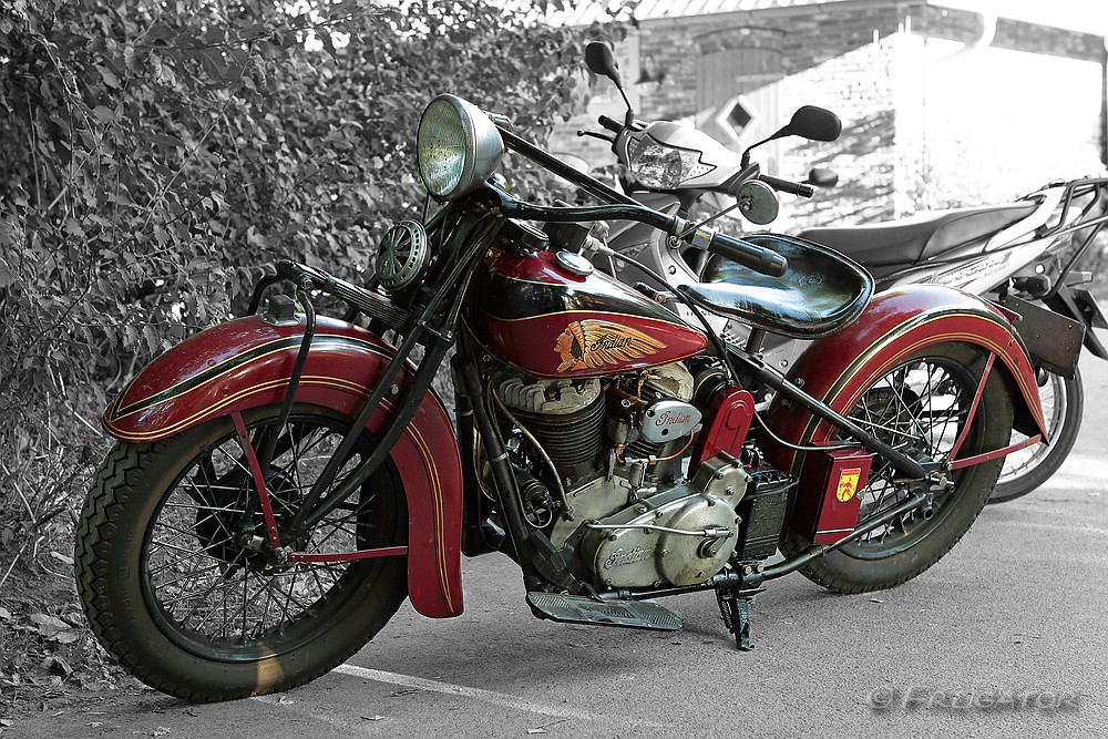 "Indian Motorcycle"...