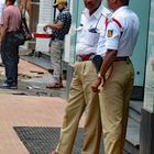 indian Police, on the streets of Bengaluru