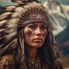 Indian Sioux Squaw