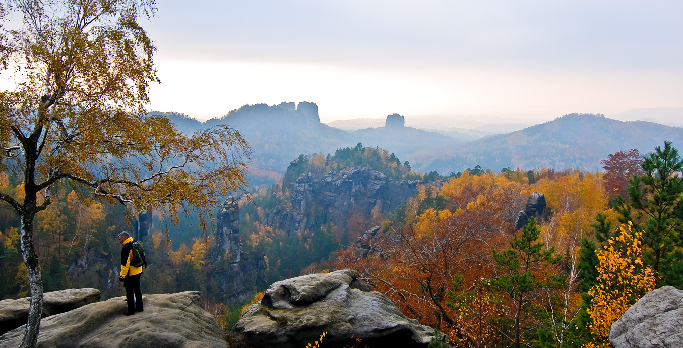 Indian Summer am Carolafelsen