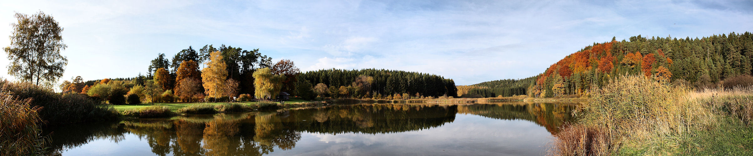 ......... " Indian Summer am Fischweiher......."!