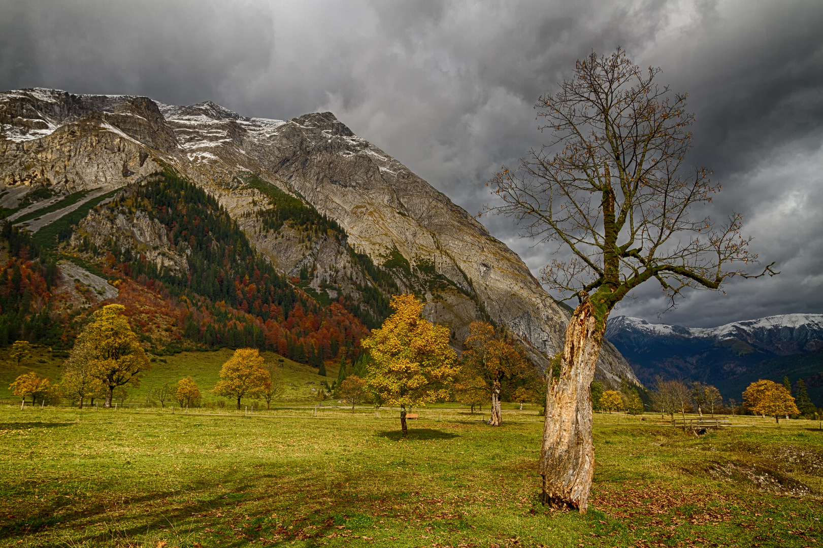 Indian Summer am Großen Ahornboden