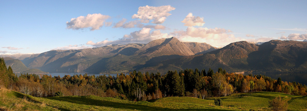 Indian Summer am Hardangerfjord