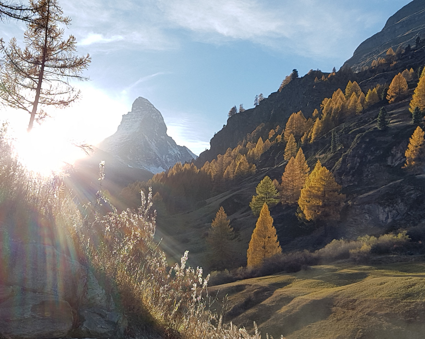 indian summer am Matterhorn