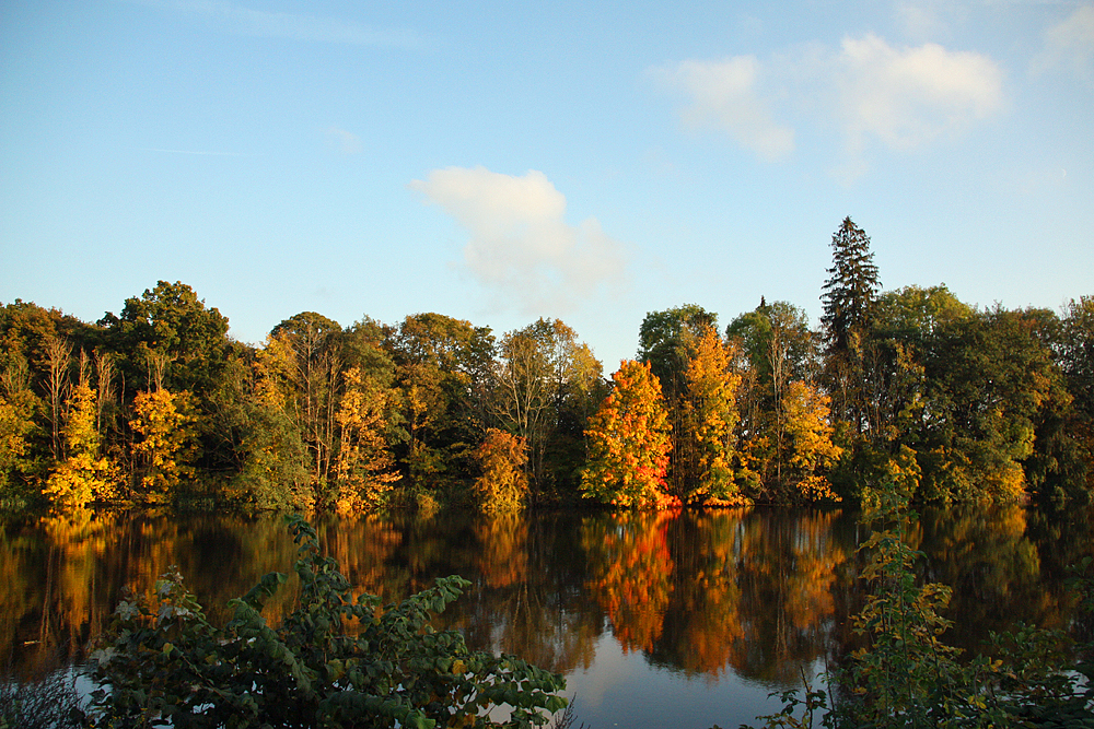 Indian summer am See