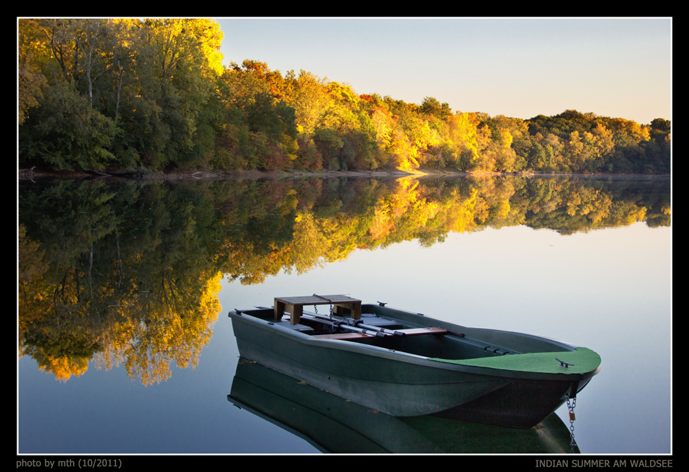 Indian Summer am Waldsee...