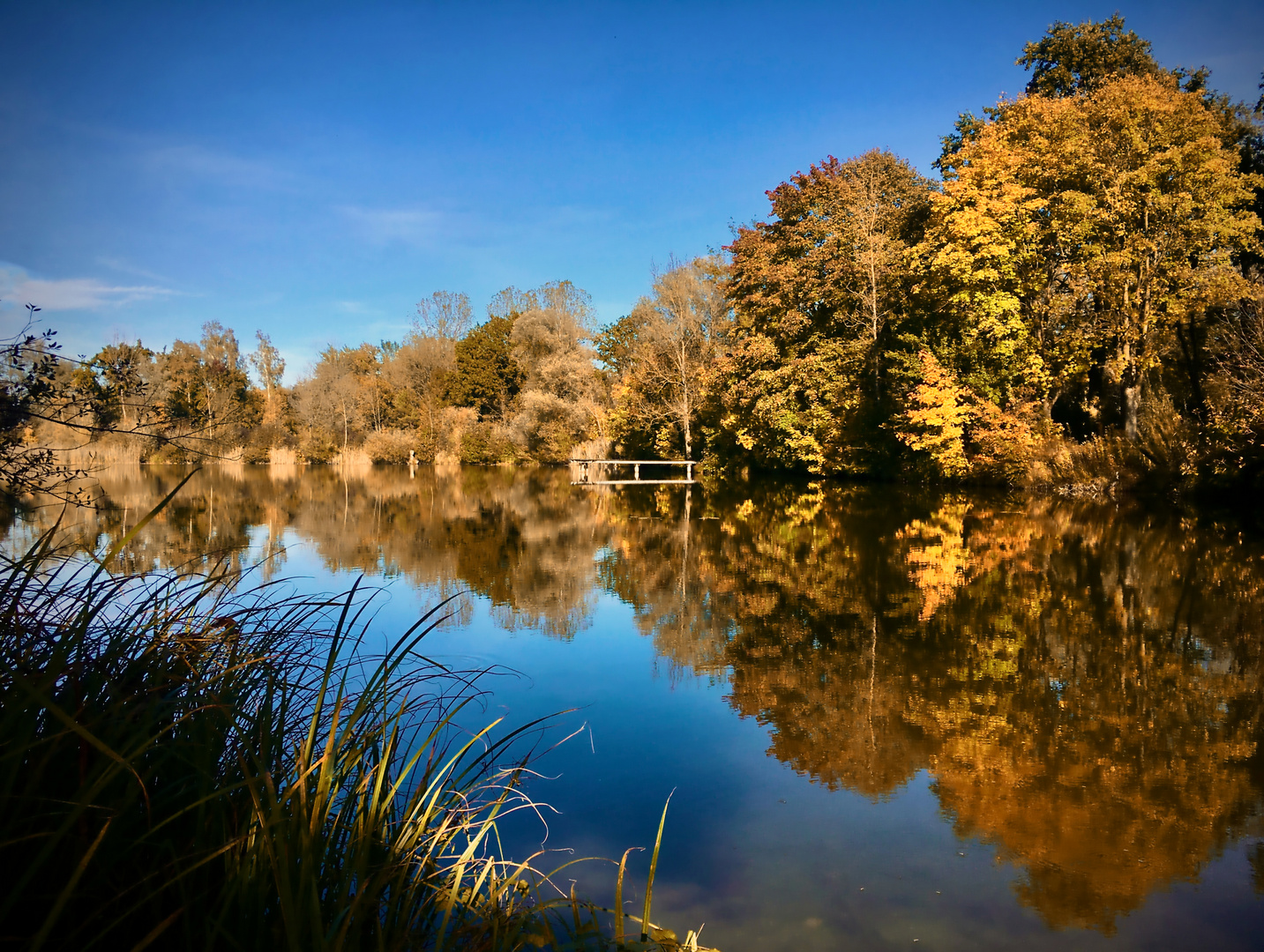 Indian summer am Weiher