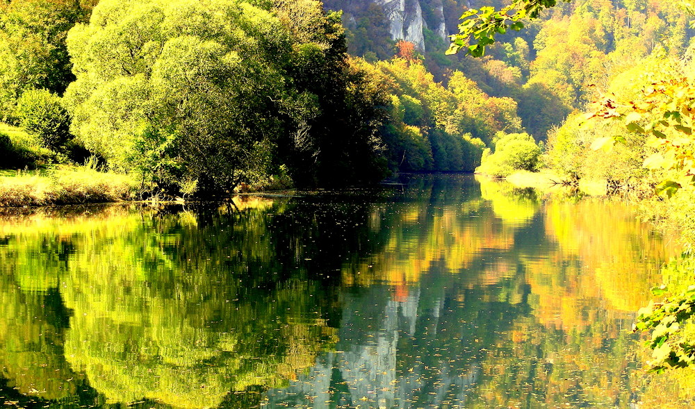 Indian-Summer an der Donau