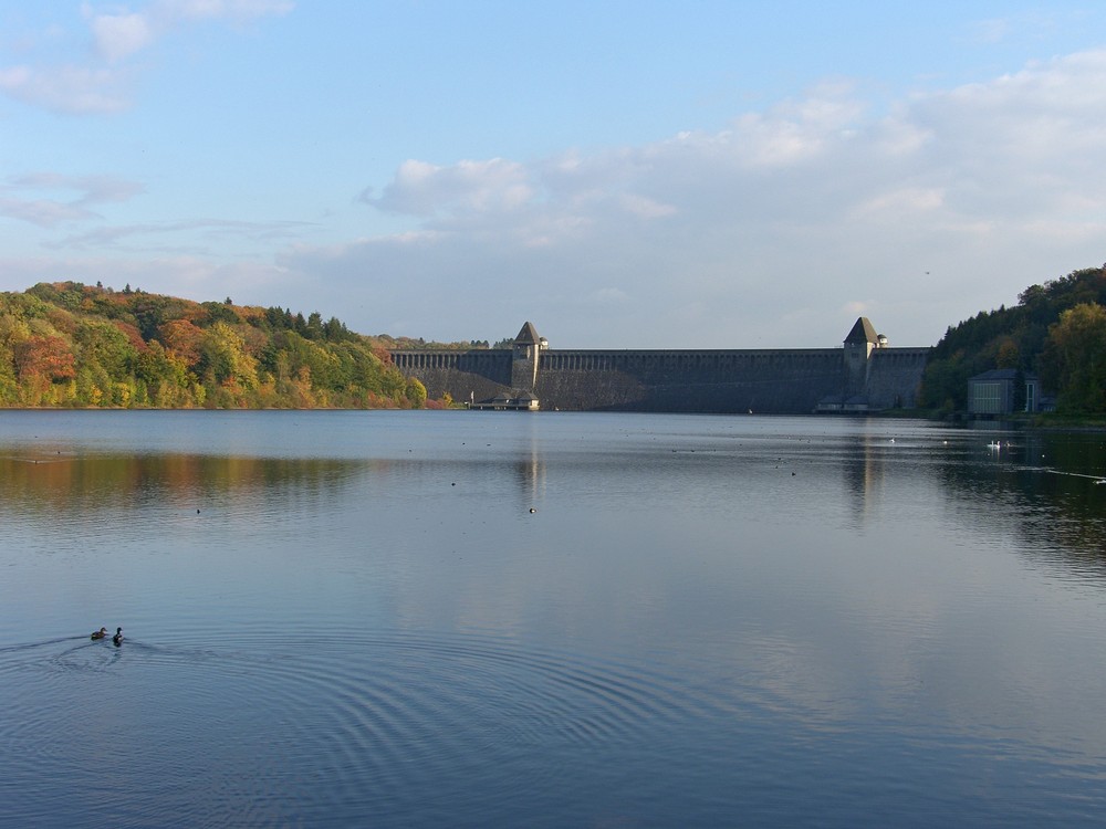 Indian Summer an der Möhnetalsperre