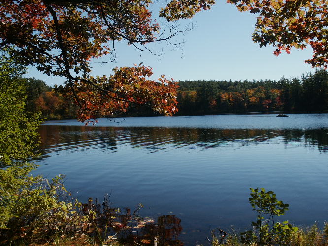 Indian Summer at Lake Winneepeesaukee