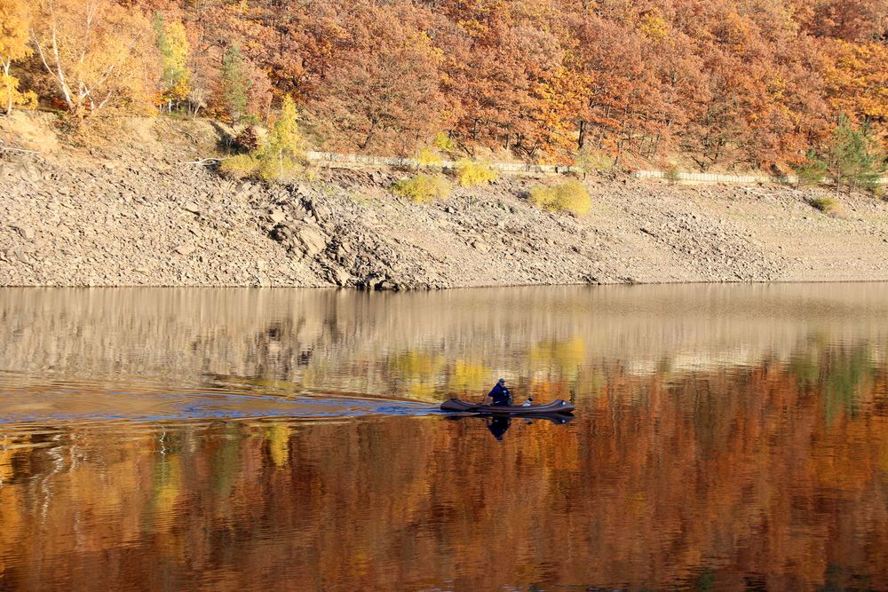 Indian Summer auf dem Rursee