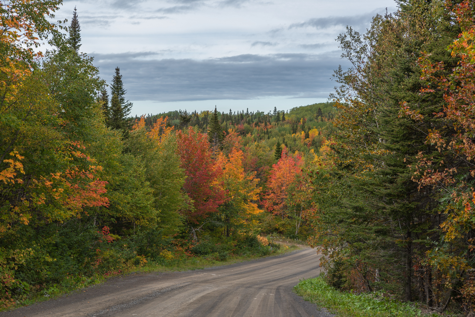 Indian Summer auf der Halbinsel Gaspésie