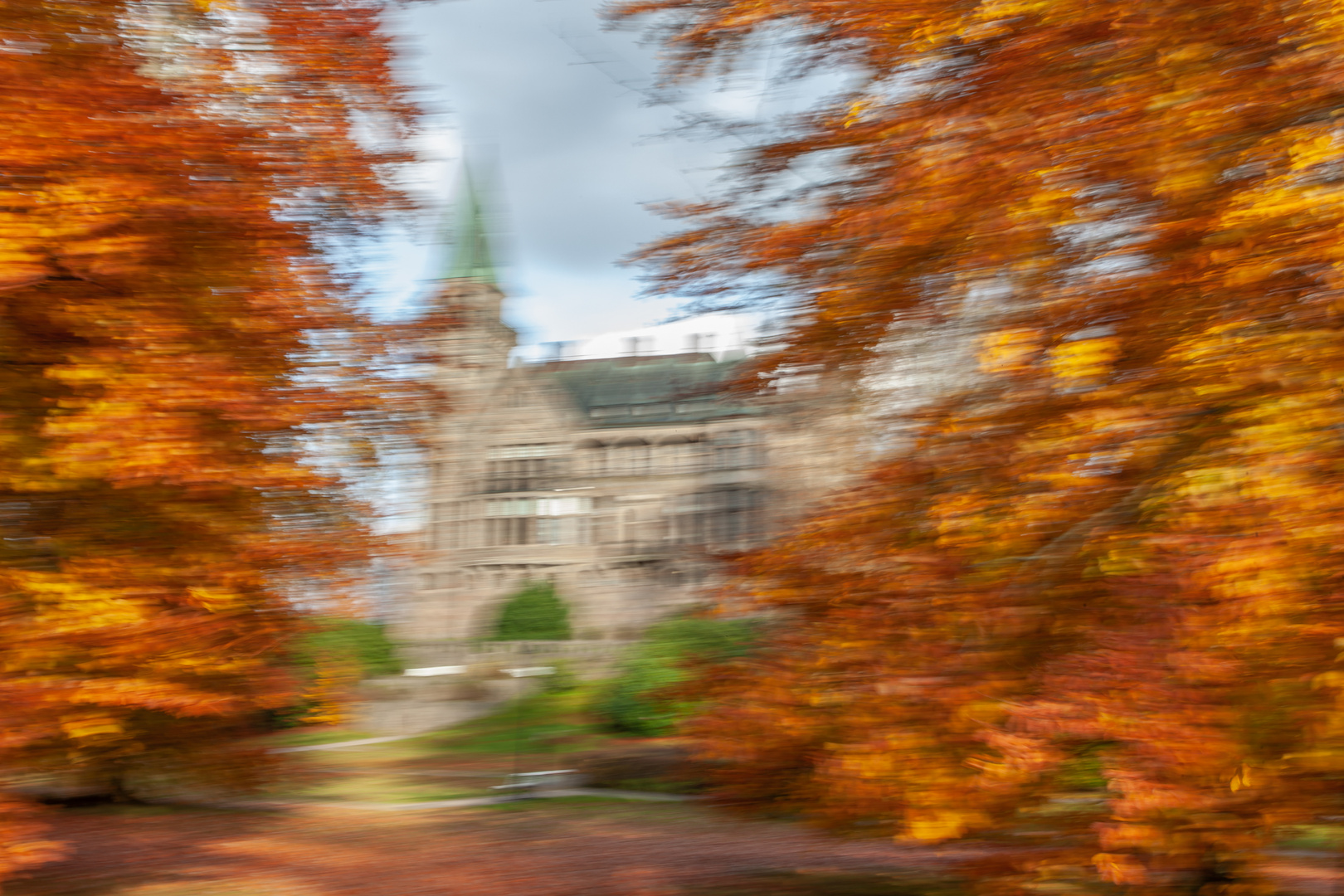 Indian summer bei Teleborg slott "ICM"