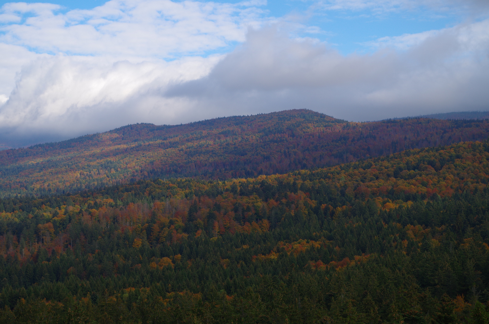 Indian Summer im bayr. Wald