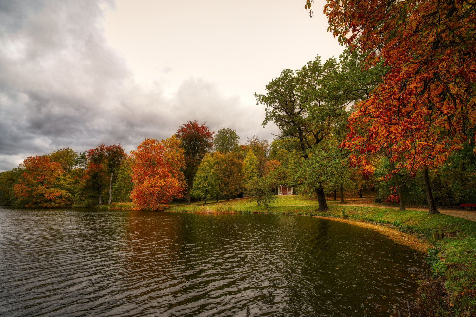 Indian Summer im Schlosspark