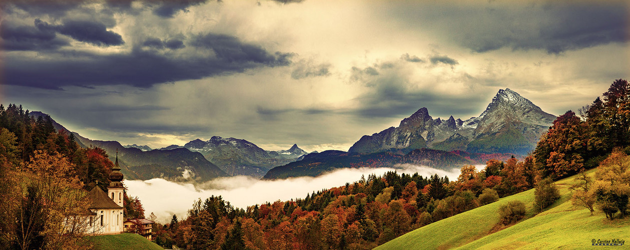 Indian Summer in den Bergen