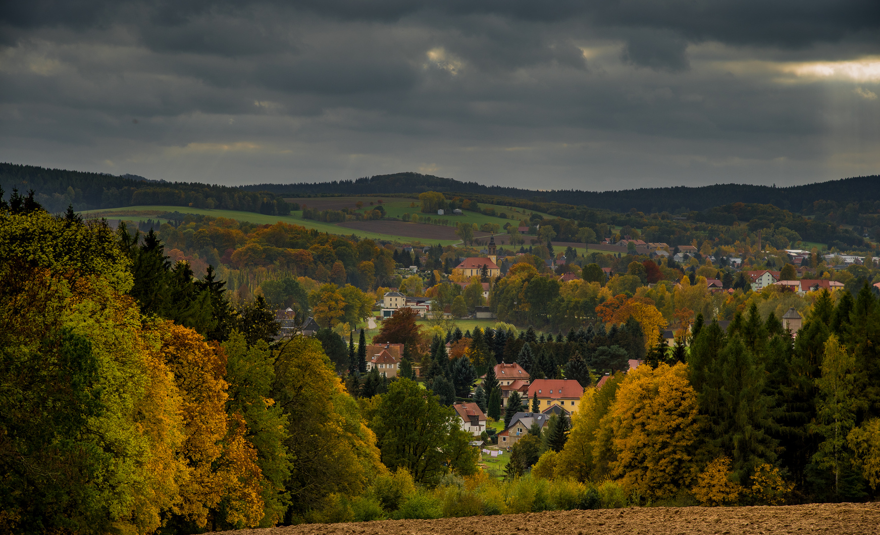 Indian Summer in der Oberlausitz