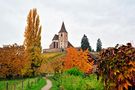 Indian Summer in Hunawihr, Alsace de Ladislaus Hoffner 