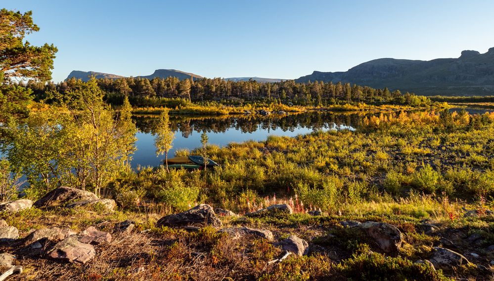 indian summer in Nordschweden