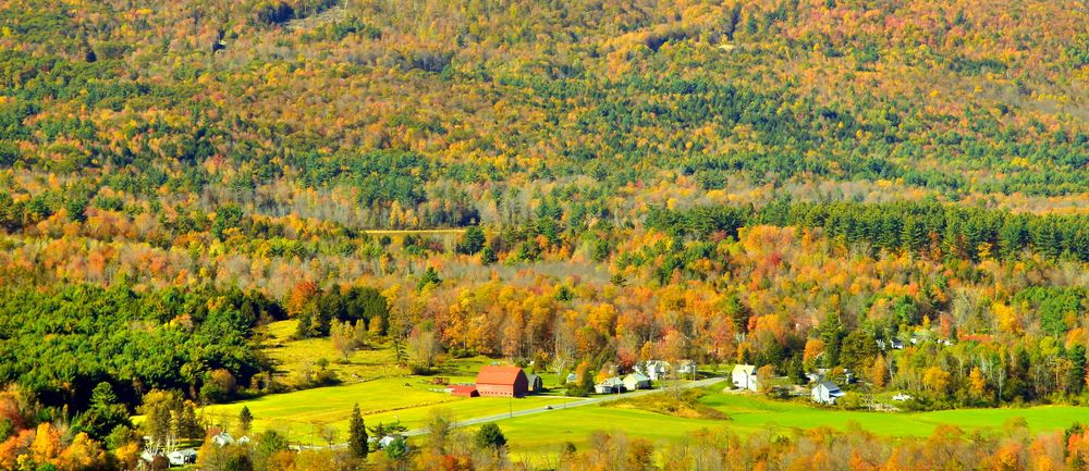 Indian Summer in Vermont Foto & Bild | north america, united states ...