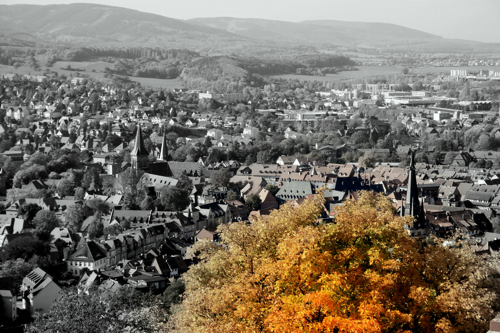 Indian Summer in Wernigerode