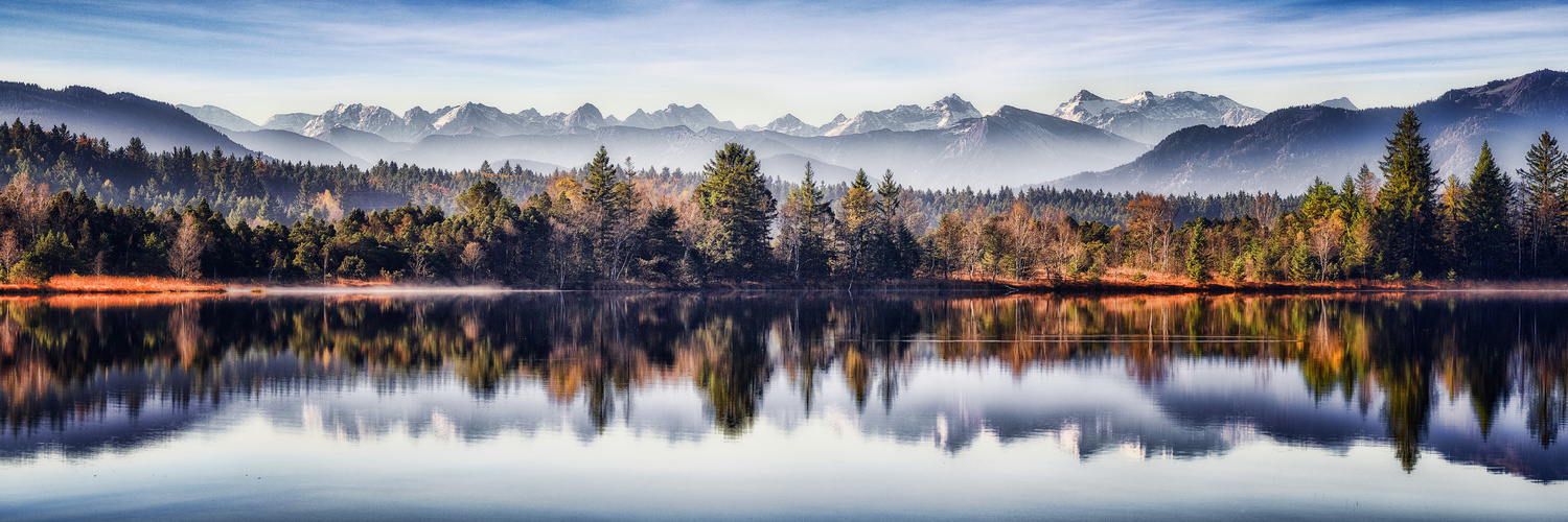 ... indian summer meets bavaria highlands ...