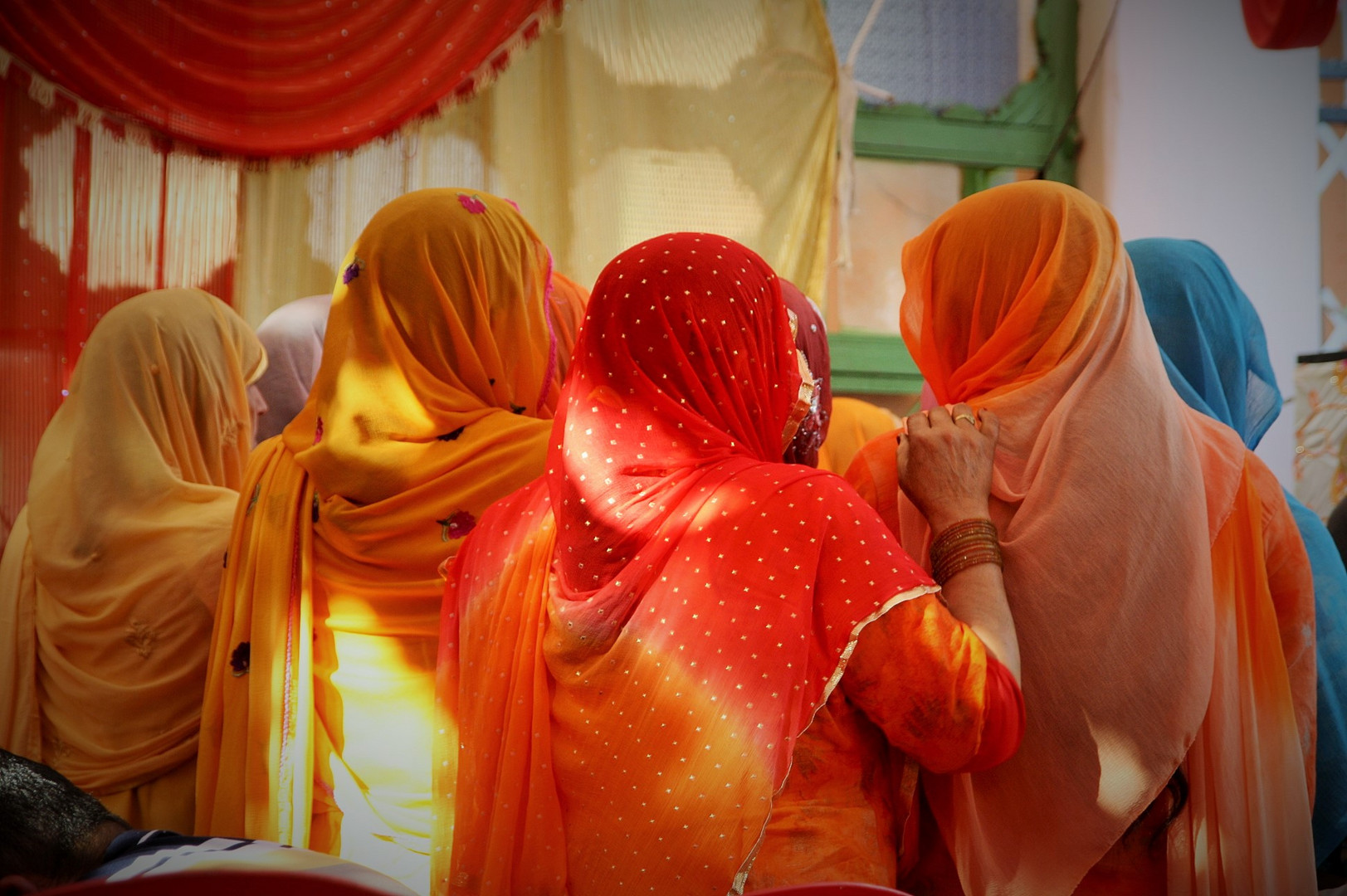 Indian wedding in the mountains