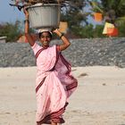 Indian woman :) with firewood