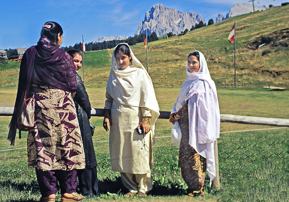 Indiane....All'Alpe di Siusi..