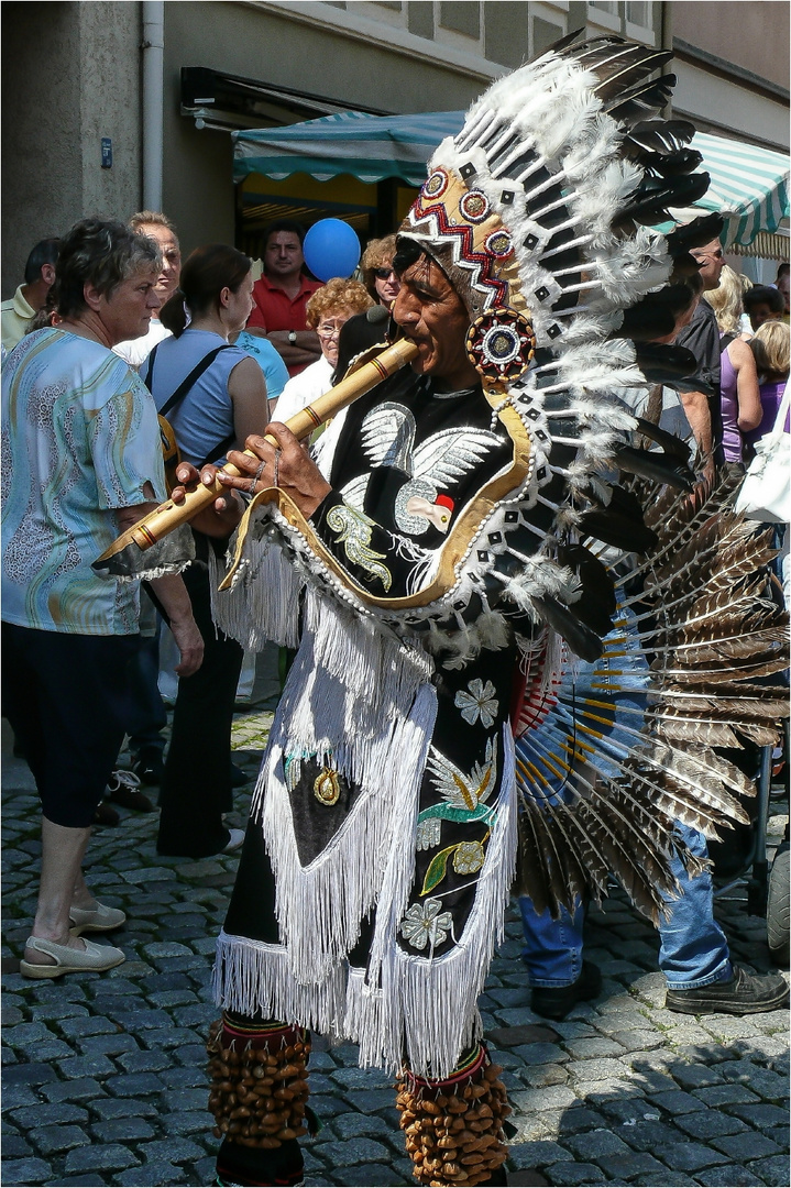 Indianer beim Geld verdienen (1)