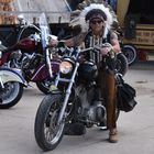 Indianer beim Motorcycle Jamboree